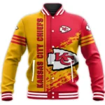 Cohrs Kansas City Chiefs Printed Varsity Jacket