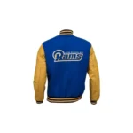 Jim M Los Angeles Rams Wool Varsity Jacket
