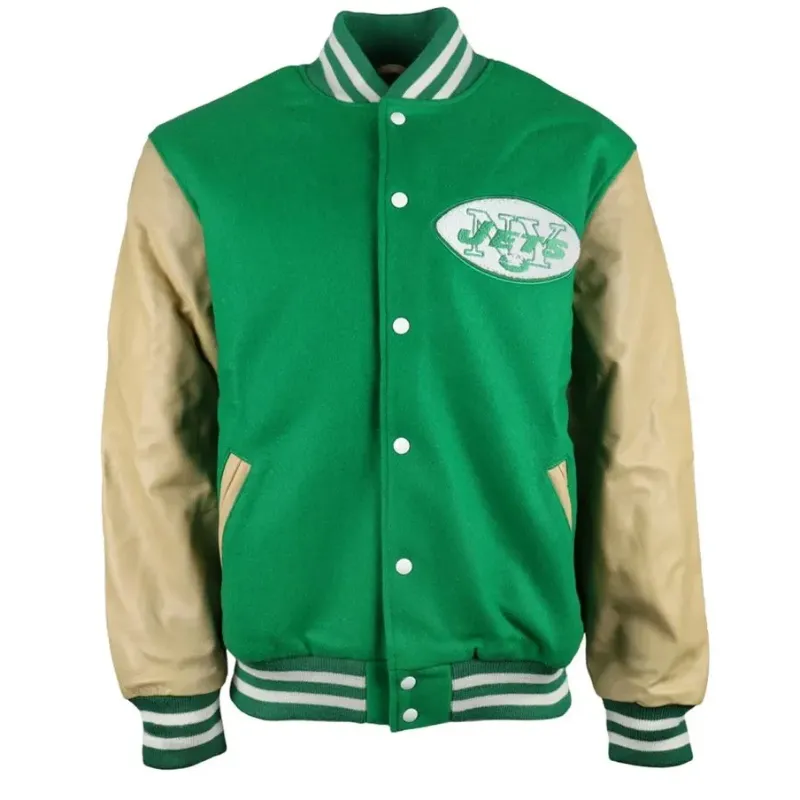 Joseph New York Jets Wool Varsity Jacket