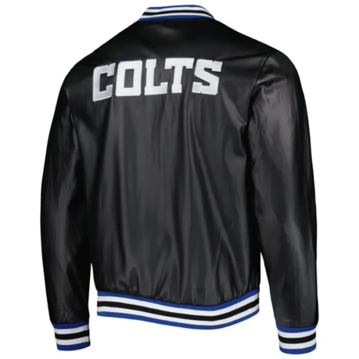 Kincaid Indianapolis Colts Black Varsity Jacket