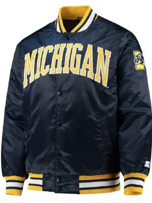 Michigan-Wolverines-O-Line-Navy-Varsity-Satin-Jacket