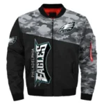 Philadelphia Eagles Bomber Camo Jacket