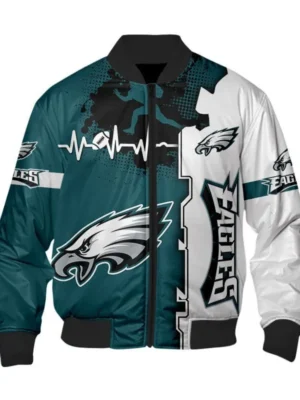 Philadelphia Eagles Printed Bomber Jacket