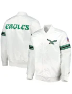 Philadelphia Eagles Starter White Jacket