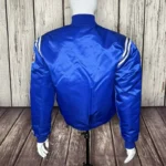 Pino Indianapolis Colts Vintage Blue Satin Jacket