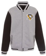 Pittsburgh-Penguins-Gray-and-Black-Varsity-Wool-Jacket-510x623