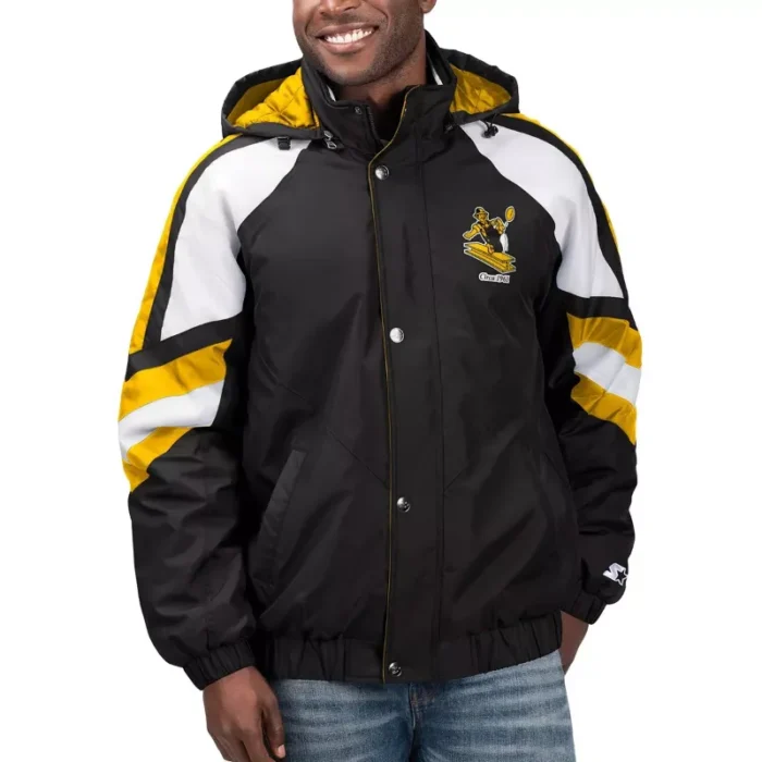 Pittsburgh Steelers Throwback Pullover Jacket