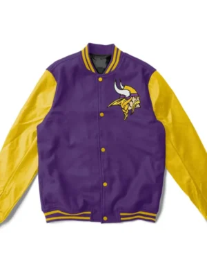 Primeaux Minnesota Vikings Varsity Jacket