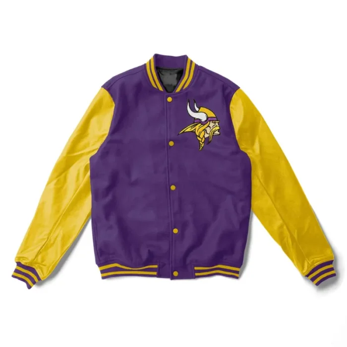 Primeaux Minnesota Vikings Varsity Jacket