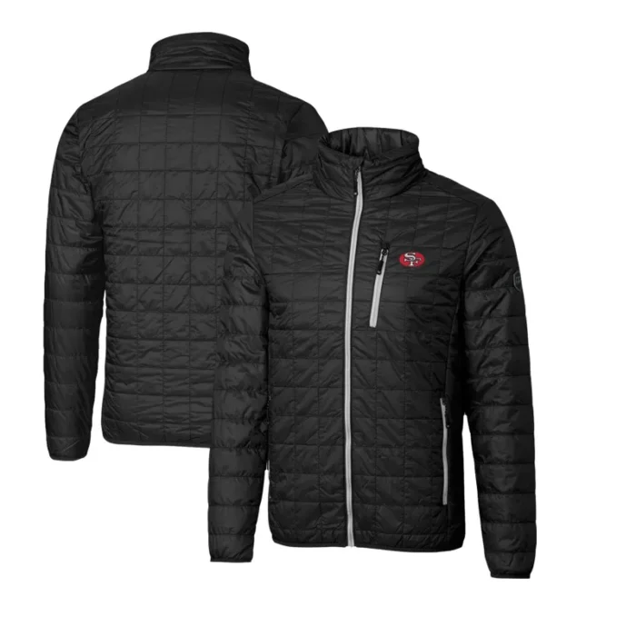 San Francisco 49ers Black Puffer Jacket