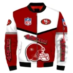 San Francisco 49ers Color-block Bomber Jacket