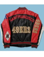 San Francisco 49ers Leather Black Jacket