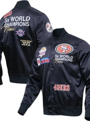 San Francisco 49ers Super Bowl Satin Jacket