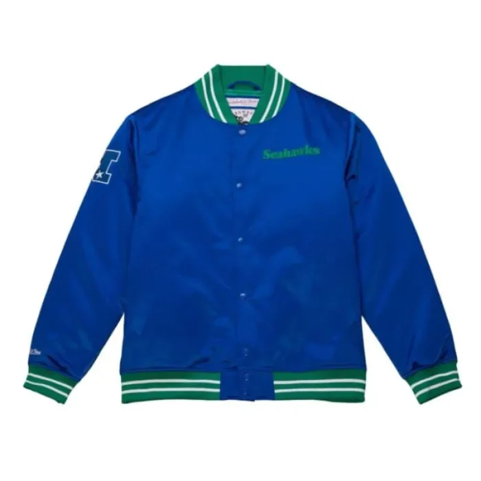 Seahawks Satin Varsity Jacket