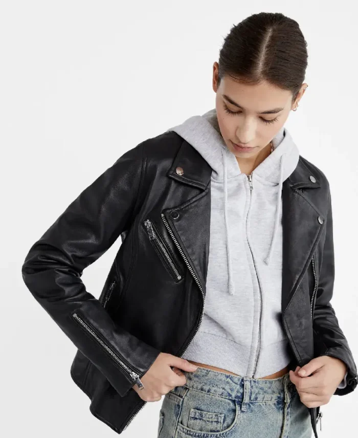 Stradivarius-Leather-Jacket-Sale