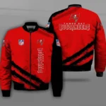 Tampa Bay Buccaneers Red Bomber Jacket