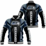 Team Seattle Seahawks Varsity Jacket