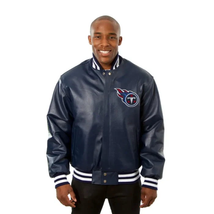 Tennessee Titans Leather Jacket