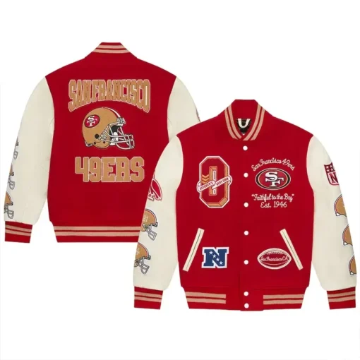 Walter San Francisco 49ers Ovo Varsity Jacket