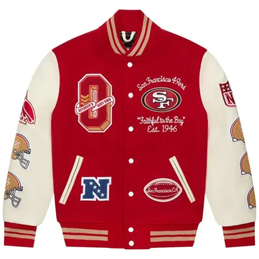 Walter San Francisco 49ers Ovo Varsity Jacket Buy