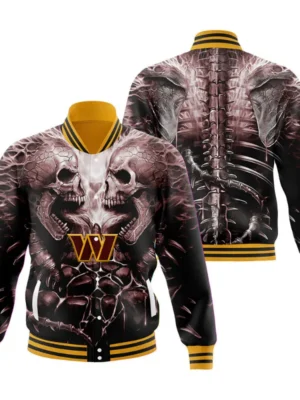 Washington Commanders Varsity Jacket