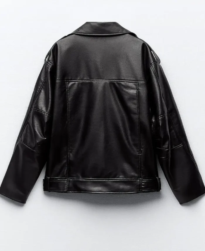 Zara-Biker-Faux-Leather-Jacket