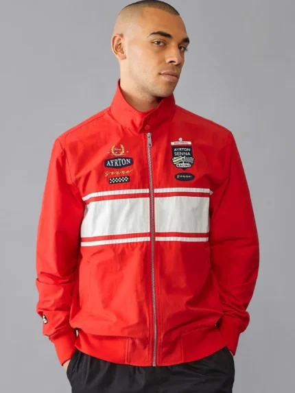 Ayrton Senna Bomber Jacket Polo
