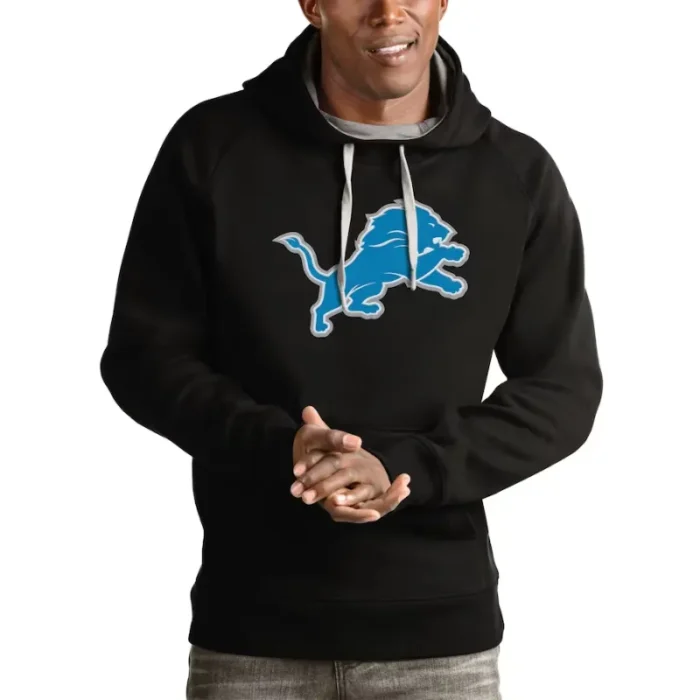 Black Detroit Lions Hoodie