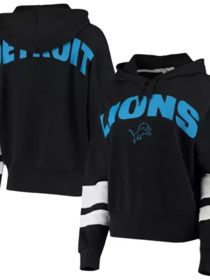 Black Detroit Lions Hoodie Sale