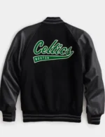 Boston Celtics Leather Men Jacket