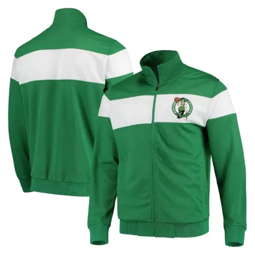 Boston Celtics Track Zip Jacket