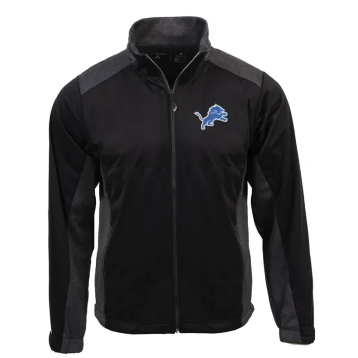 Bryden Detroit Lions Black Track Jacket