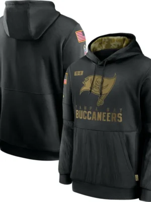 Buccaneers Salute To Service Hoodie Black