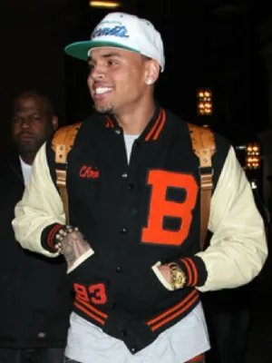 Chris Brown Varsity Jacket