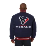 Corcoran Houston Texans Wool Varsity Jacket Men