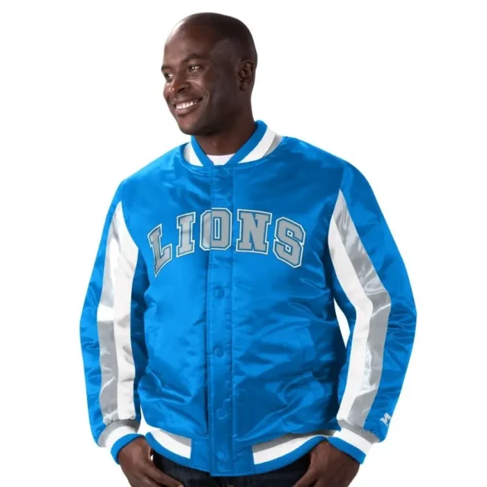 Detroit Lions Satin Jacket