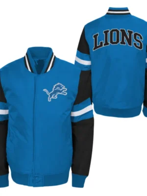 Detroit Lions Varsity Blue Jacket