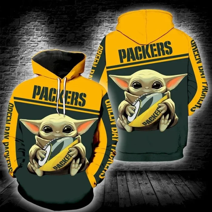 Green Bay Packers 3D Hoodie Sale