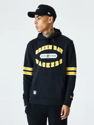 Green Bay Packers Black Hoodie Sale