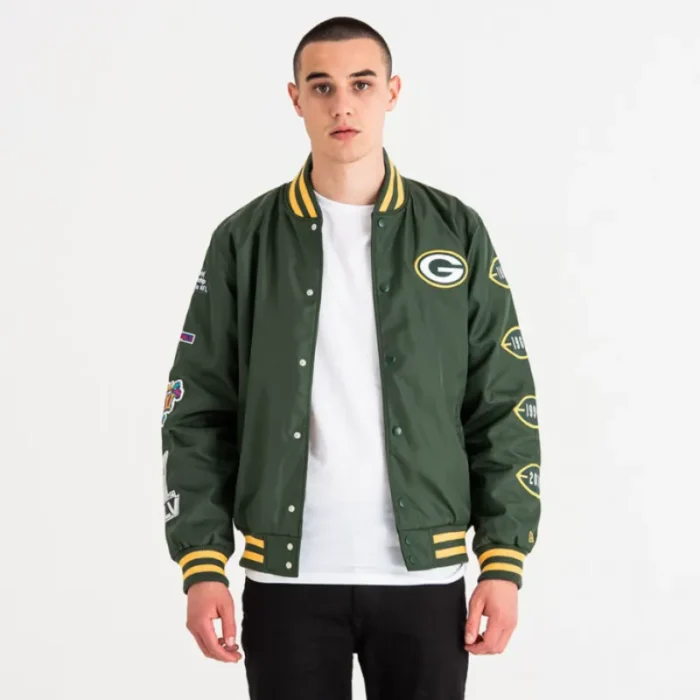 Green Bay Packers Varsity Green Jacket