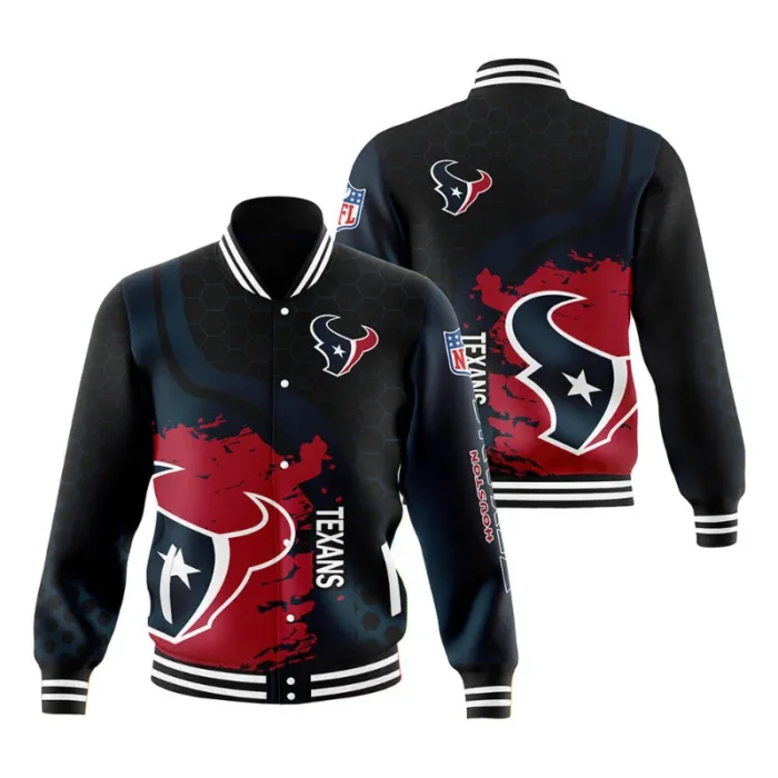 Houston Texans Varsity Full-Snap Jacket