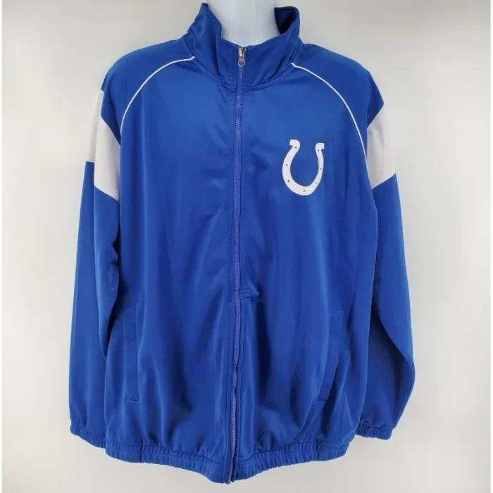 Indianapolis Colts Track Blue Jacket