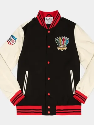 Indy 500 Checkered Flag Bomber Jacket