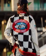 Indy 500 Checkered Flag Bomber Jacket