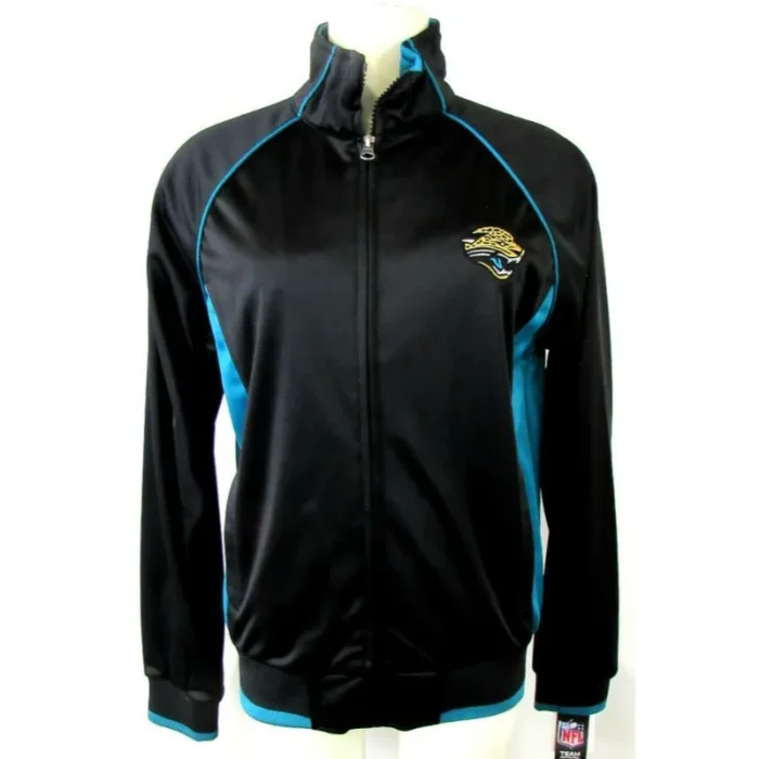 Jacksonville Jaguars Track Black Jacket