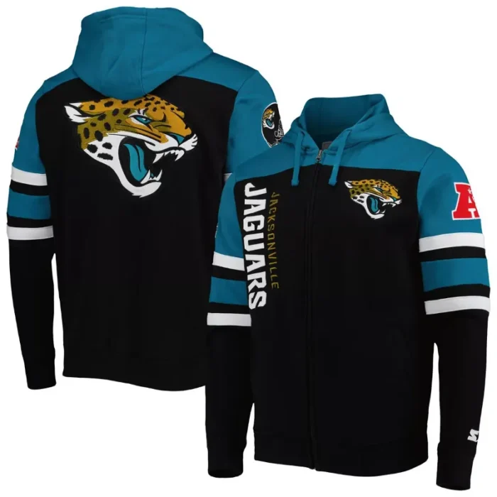 Jacksonville Jaguars Zip Up Hoodie