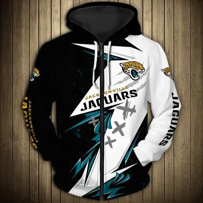 Jacksonville Jaguars Zip Up Hoodie Buy