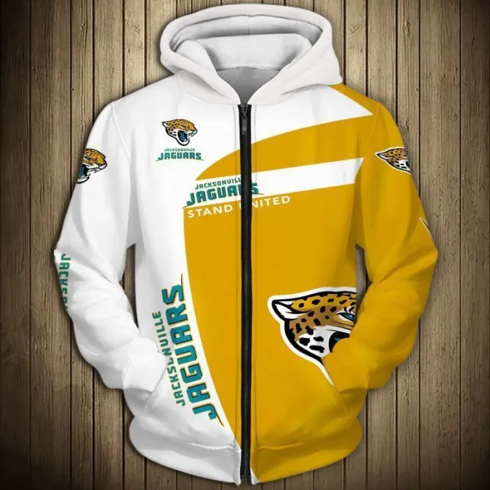 Jacksonville Jaguars Zip Up Hoodie Sale