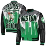 James M Boston Celtics 17 NBA Final Champion Varsity Jacket