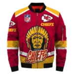 Kansas City Chiefs Bomber Jacket Print